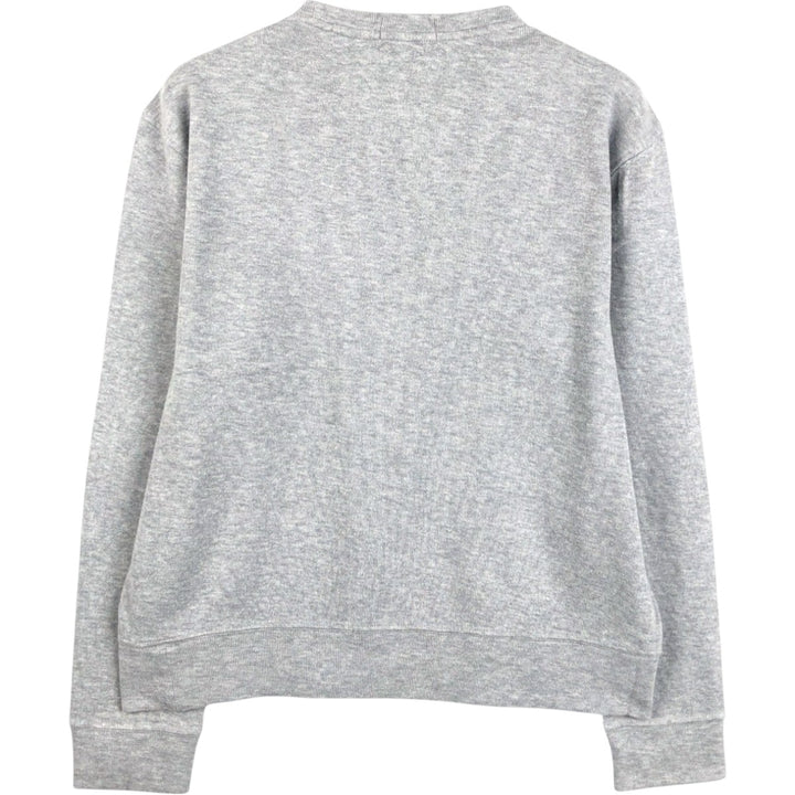 Ralph Lauren POLO RALPH LAUREN ESTATE RIB One-Point Logo Sweatshirt (Men's Size S) unclear gray type Vintage Second Hand