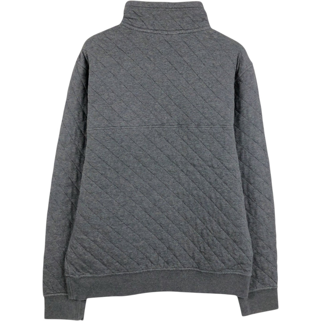Patagonia Organic Cotton SYNCHILLA Snap-T 25450 Sweatshirt (Men's Size M) cotton Charcoal Vintage Second Hand