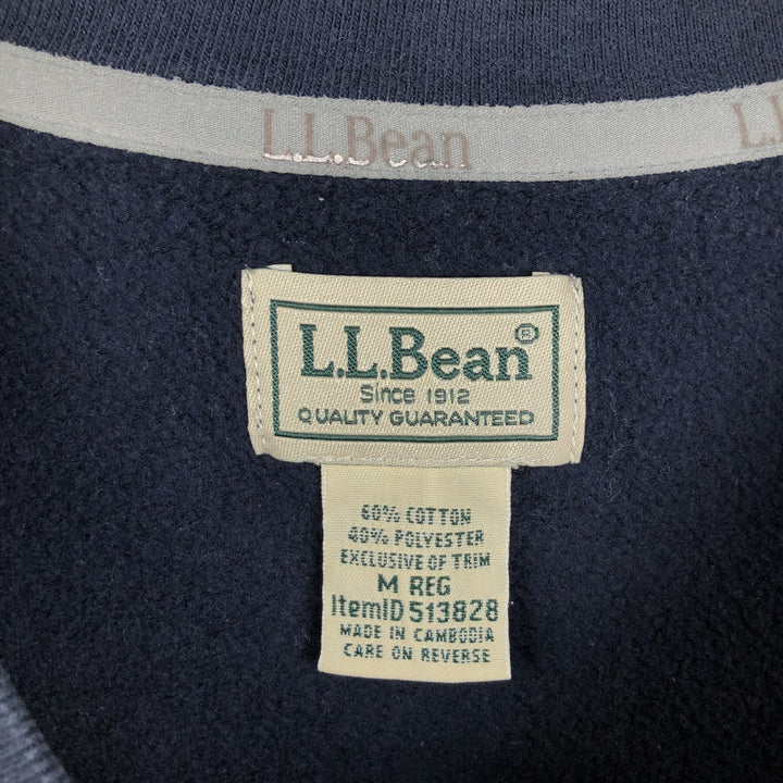 LLBean sweatshirt, men's size M (equivalent to size M) cotton Navy blue Vintage Second Hand