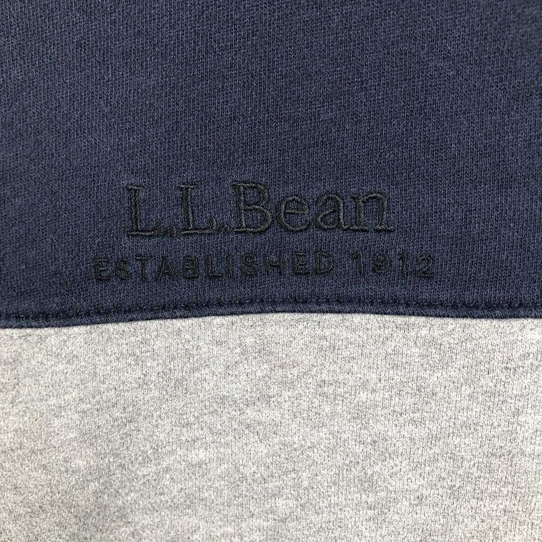 LLBean sweatshirt, men's size M (equivalent to size M) cotton Navy blue Vintage Second Hand