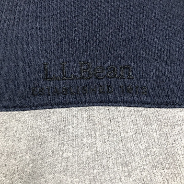 LLBean sweatshirt, men's size M (equivalent to size M) cotton Navy blue Vintage Second Hand