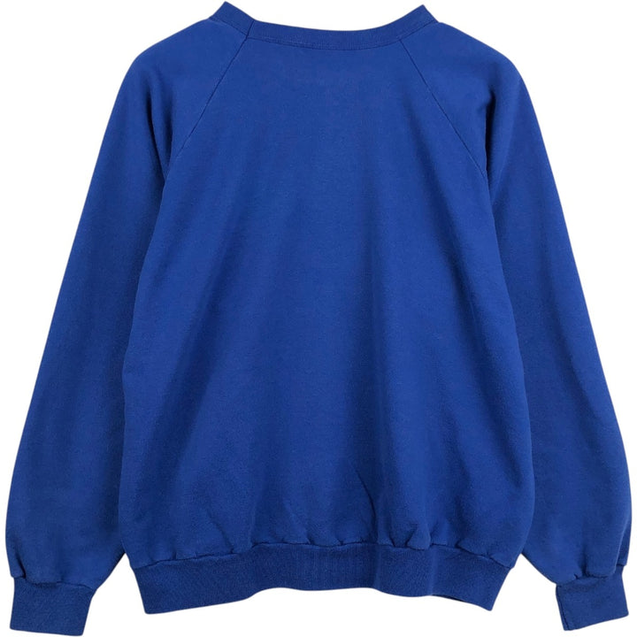 80'S Penmans Printed Sweatshirt, Made in Canada, Men's Size XL (approx.), Vintage polyester blue type Vintage Second Hand