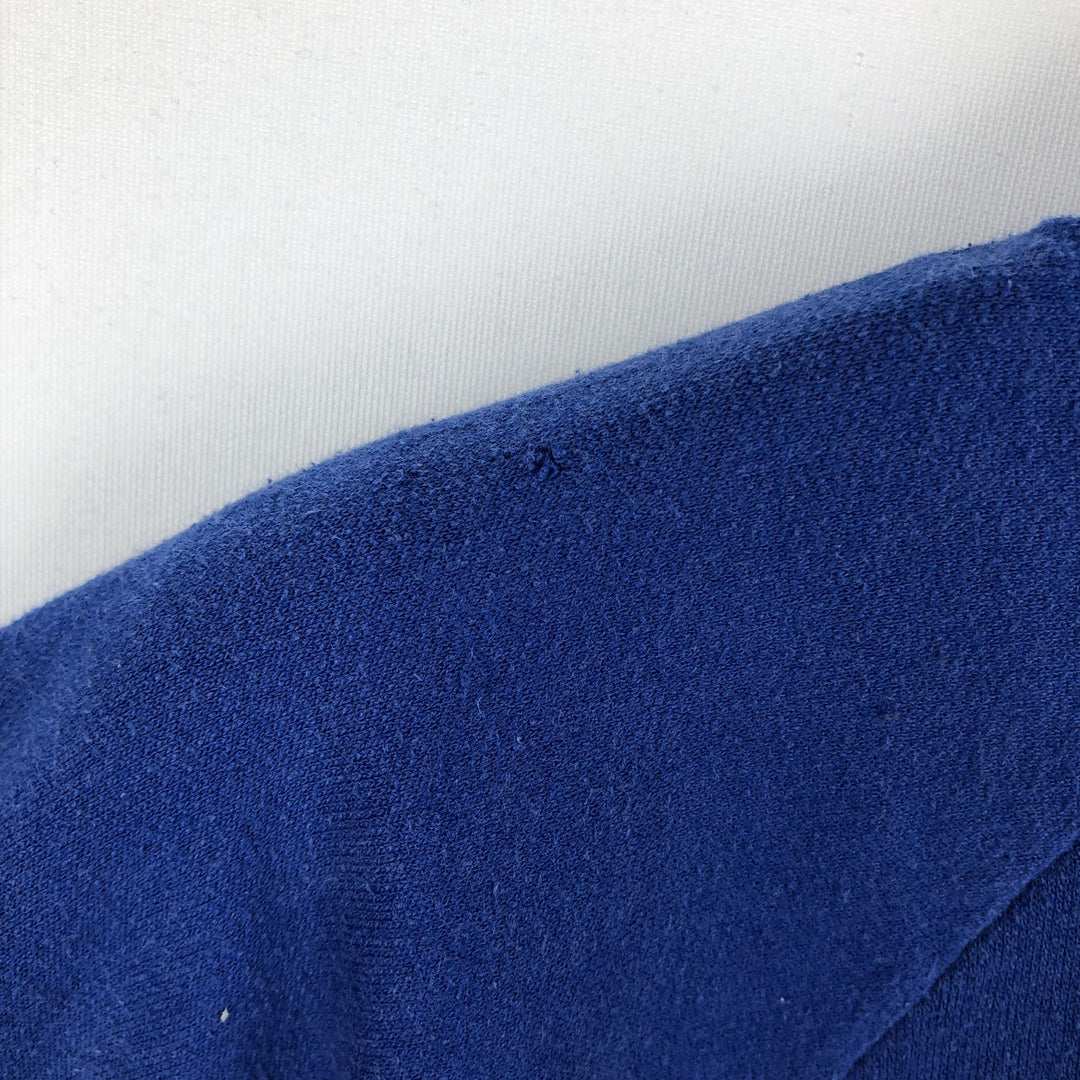 80'S Penmans Printed Sweatshirt, Made in Canada, Men's Size XL (approx.), Vintage polyester blue type Vintage Second Hand