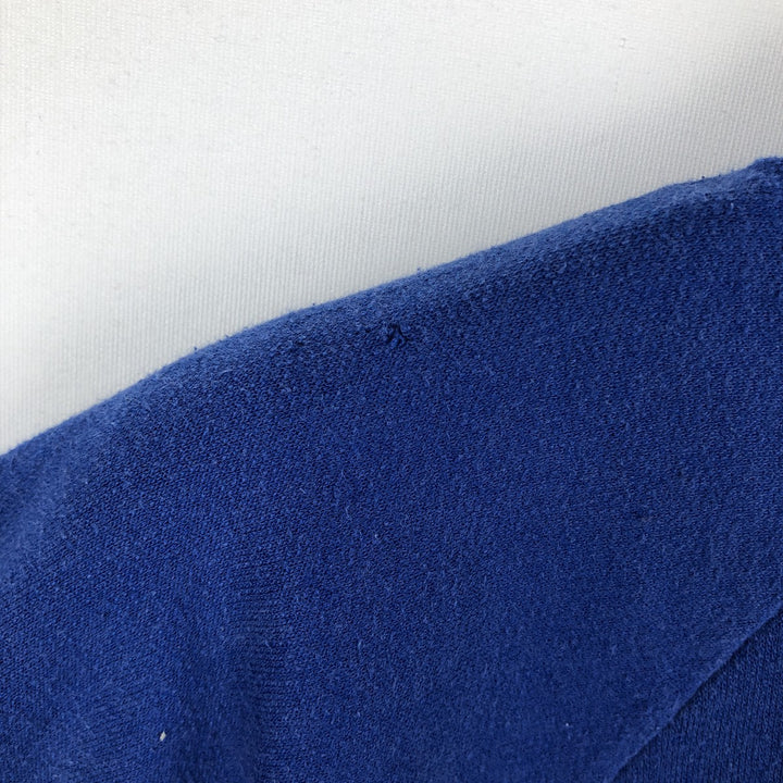 80'S Penmans Printed Sweatshirt, Made in Canada, Men's Size XL (approx.), Vintage polyester blue type Vintage Second Hand