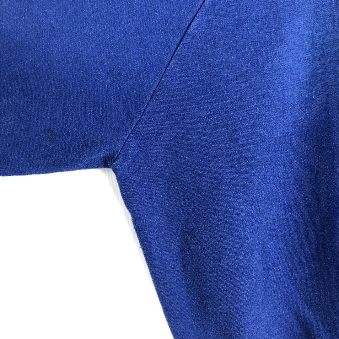 80'S Penmans Printed Sweatshirt, Made in Canada, Men's Size XL (approx.), Vintage polyester blue type Vintage Second Hand