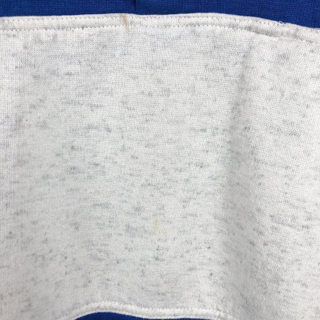 Pierre Cardin striped pattern henley neck sweatshirt, men's size XL. unclear blue type Vintage Second Hand