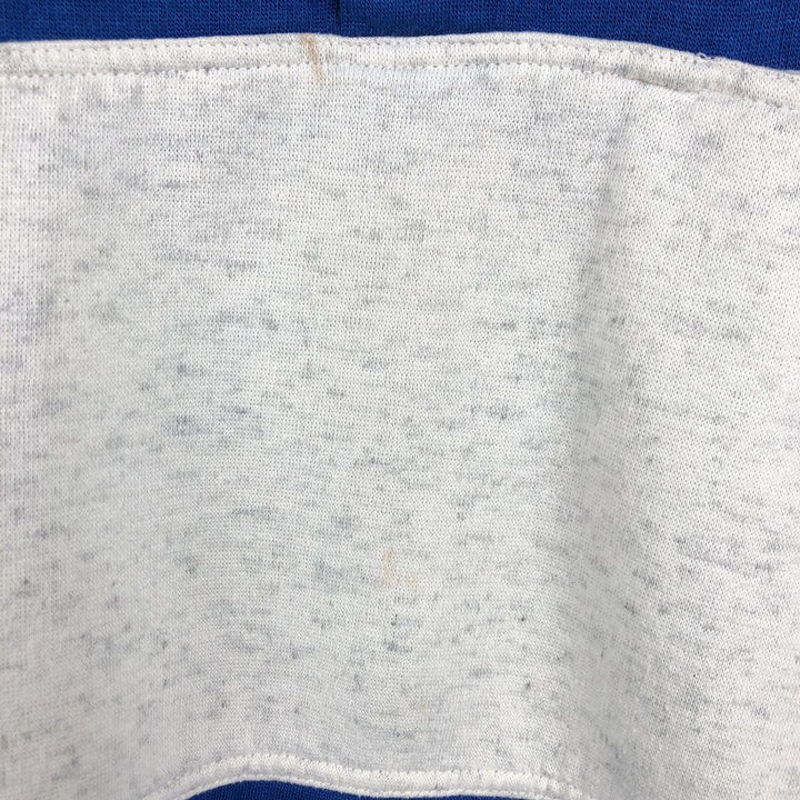 Pierre Cardin striped pattern henley neck sweatshirt, men's size XL. unclear blue type Vintage Second Hand