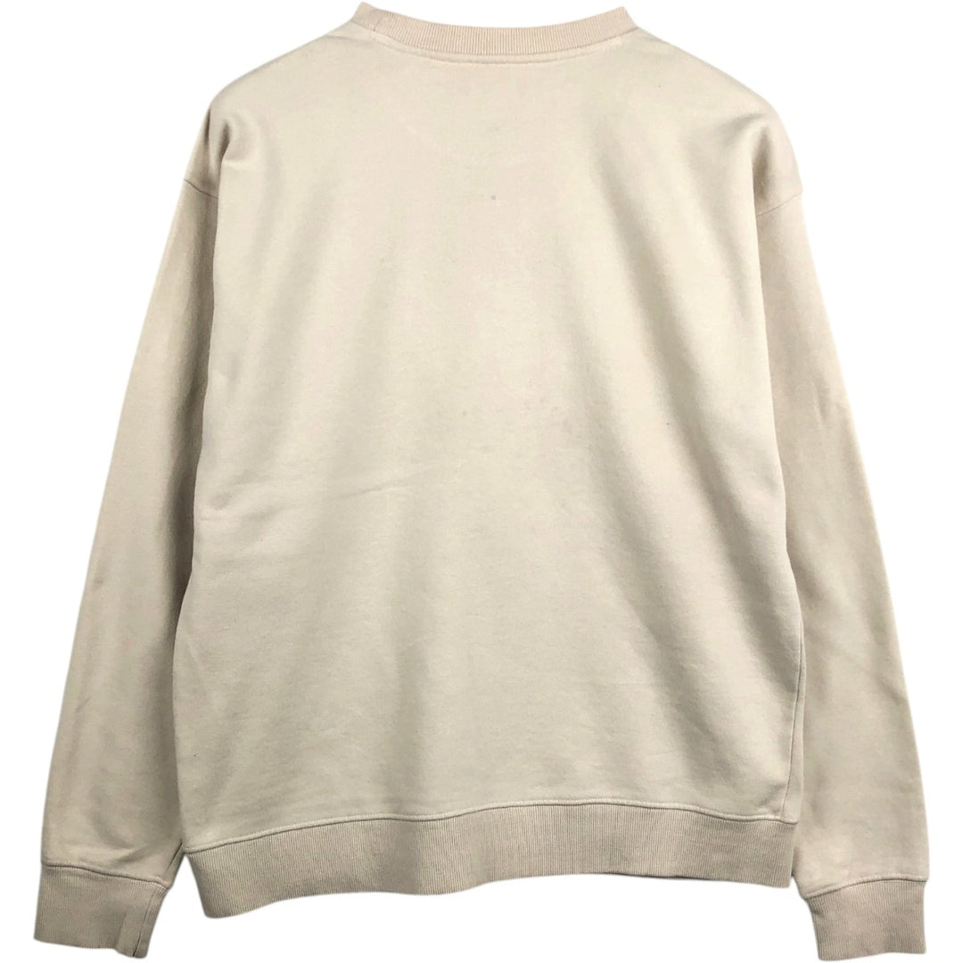 DEF LEPPARD band sweatshirt, size M, men's cotton Beige type Vintage Second Hand