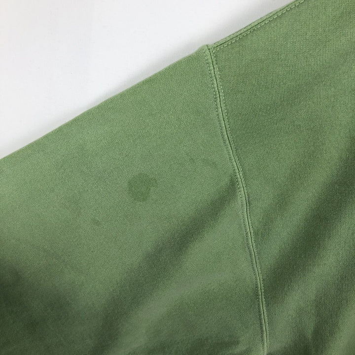 NIRVANA band sweatshirt, men's size XL unclear green type yellow green Vintage Second Hand