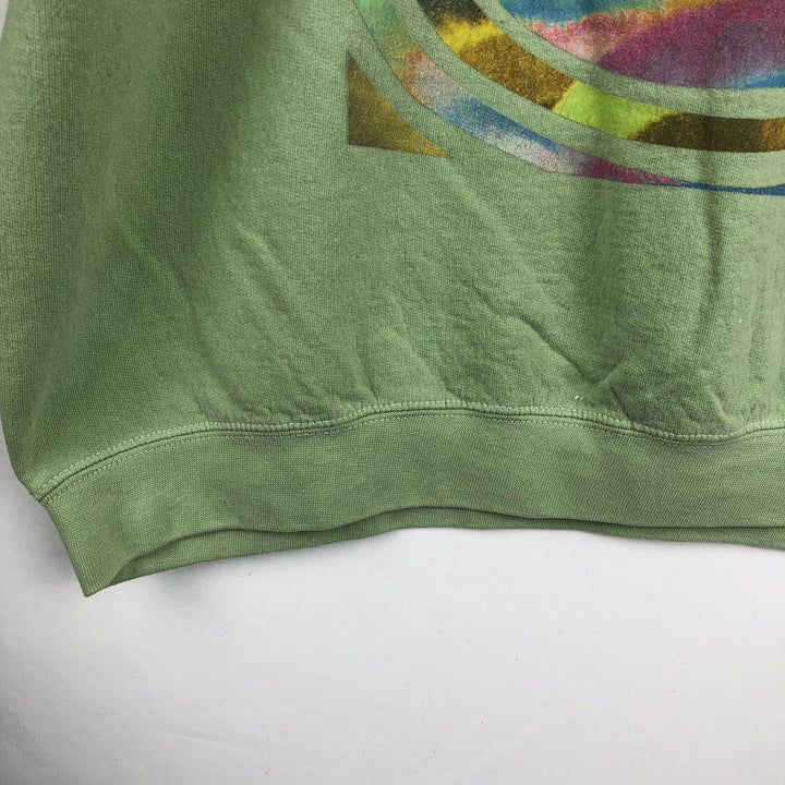 NIRVANA band sweatshirt, men's size XL unclear green type yellow green Vintage Second Hand