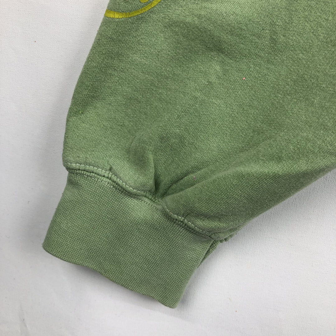 NIRVANA band sweatshirt, men's size XL unclear green type yellow green Vintage Second Hand