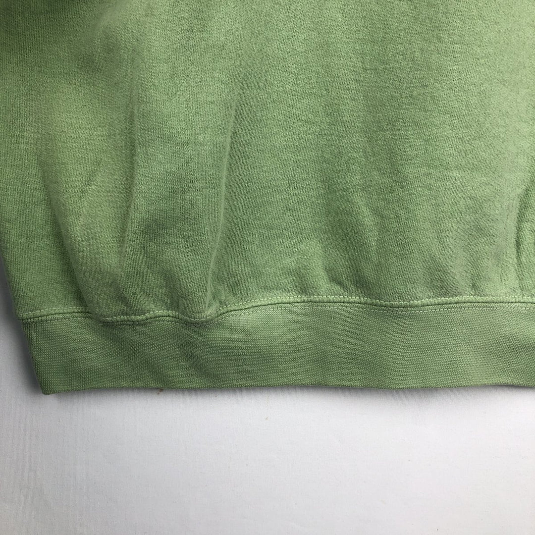 NIRVANA band sweatshirt, men's size XL unclear green type yellow green Vintage Second Hand