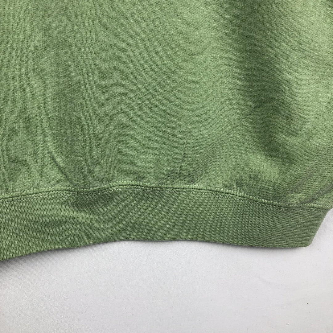 NIRVANA band sweatshirt, men's size XL unclear green type yellow green Vintage Second Hand