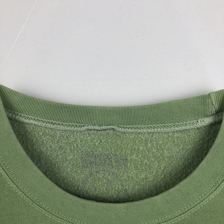 NIRVANA band sweatshirt, men's size XL unclear green type yellow green Vintage Second Hand