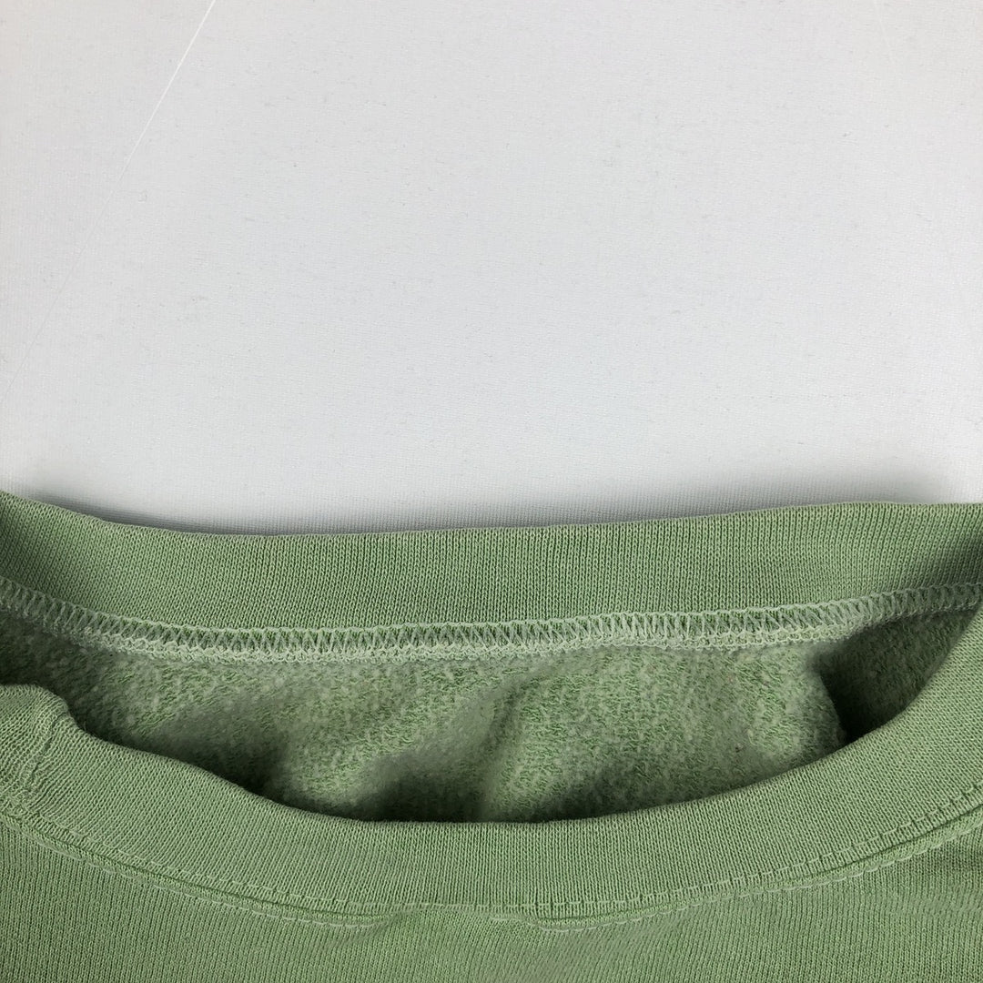 NIRVANA band sweatshirt, men's size XL unclear green type yellow green Vintage Second Hand