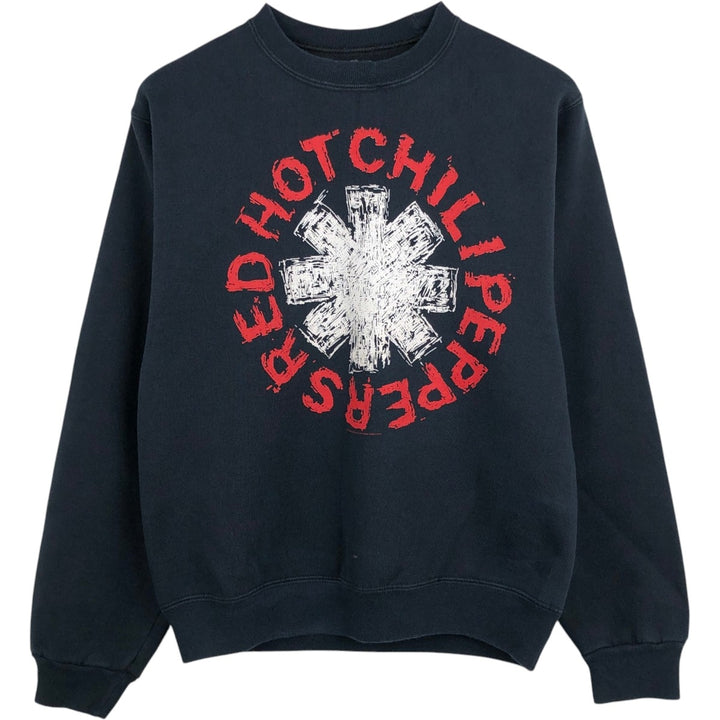 Fruit of the Loom x Red Hot Chili Peppers Band Sweatshirt (Men's Size S) cotton black type Vintage Second Hand