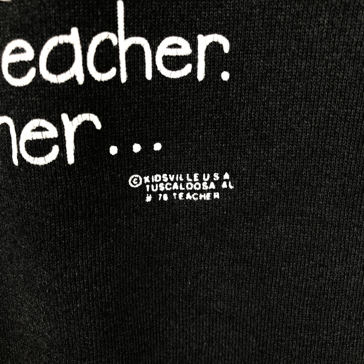 90'S ONEITA POWER-SWEATS Printed Sweatshirt Trainer Made in USA Men's Size L Vintage cotton black type Vintage Second Hand