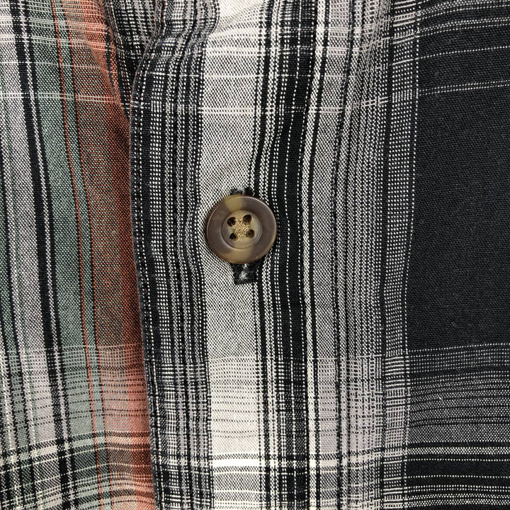 Carhartt Relaxed Fit Long Sleeve Button Down Work Shirt, Men's XL cotton Charcoal Vintage Second Hand