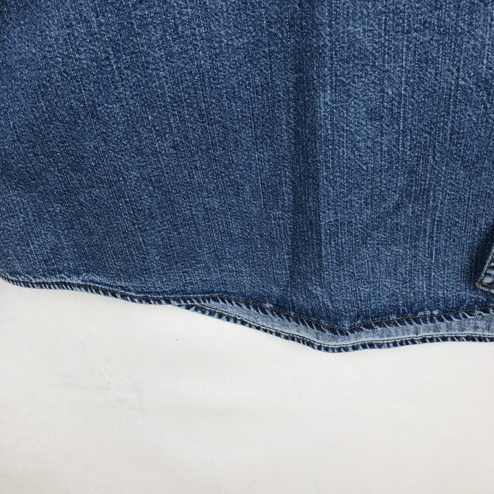 Levi's long sleeve denim shirt, men's size XL cotton blue type Vintage Second Hand