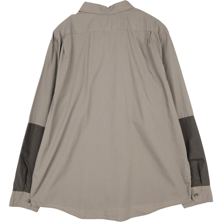 Filson long-sleeved hunting shirt, men's size XL (approx.) cotton Khaki type brown Vintage Second Hand