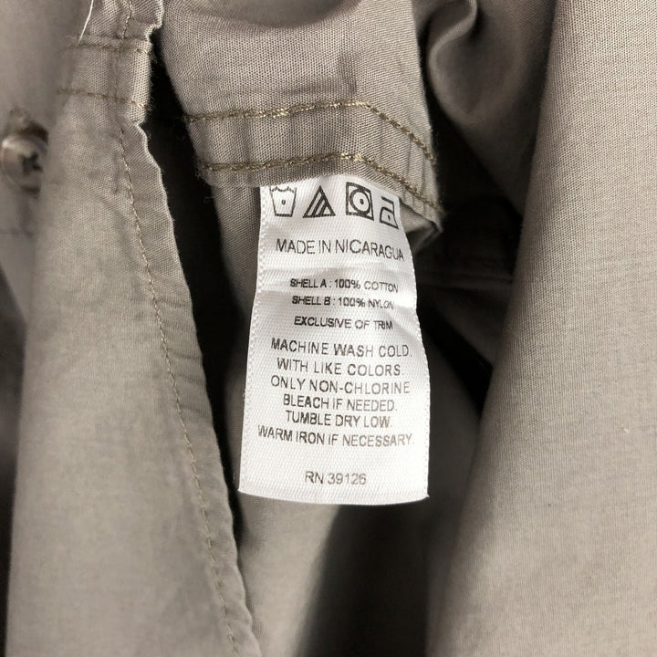 Filson long-sleeved hunting shirt, men's size XL (approx.) cotton Khaki type brown Vintage Second Hand