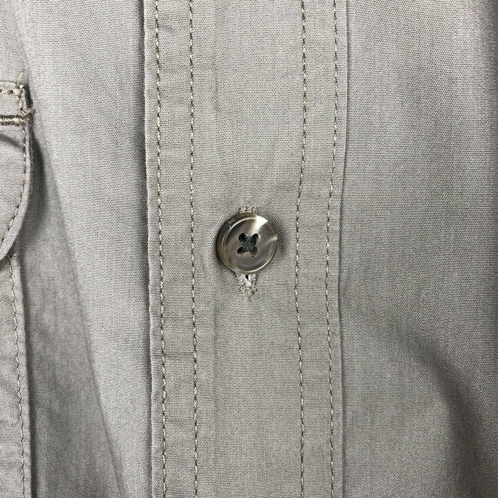 Filson long-sleeved hunting shirt, men's size XL (approx.) cotton Khaki type brown Vintage Second Hand