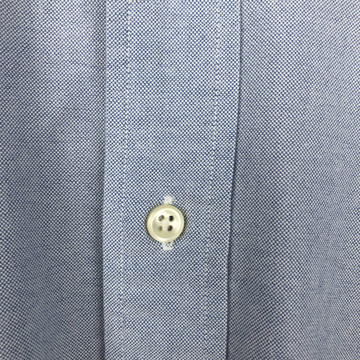 Ralph Lauren BLAKE long sleeve button down shirt, men's size L cotton Blue type light blue Vintage Second Hand