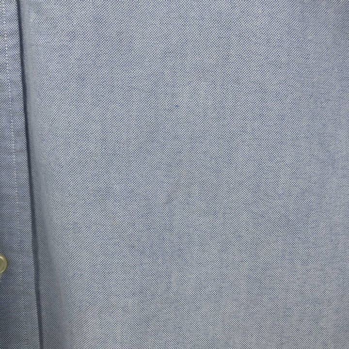 Ralph Lauren BLAKE long sleeve button down shirt, men's size L cotton Blue type light blue Vintage Second Hand