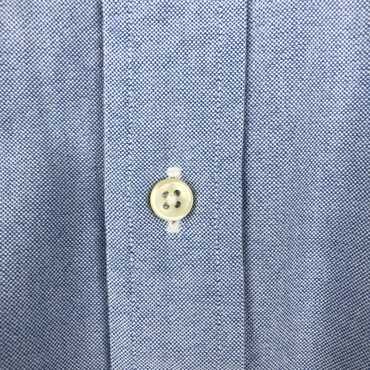 Ralph Lauren long sleeve button down shirt, men's XL size cotton Blue type light blue Vintage Second Hand