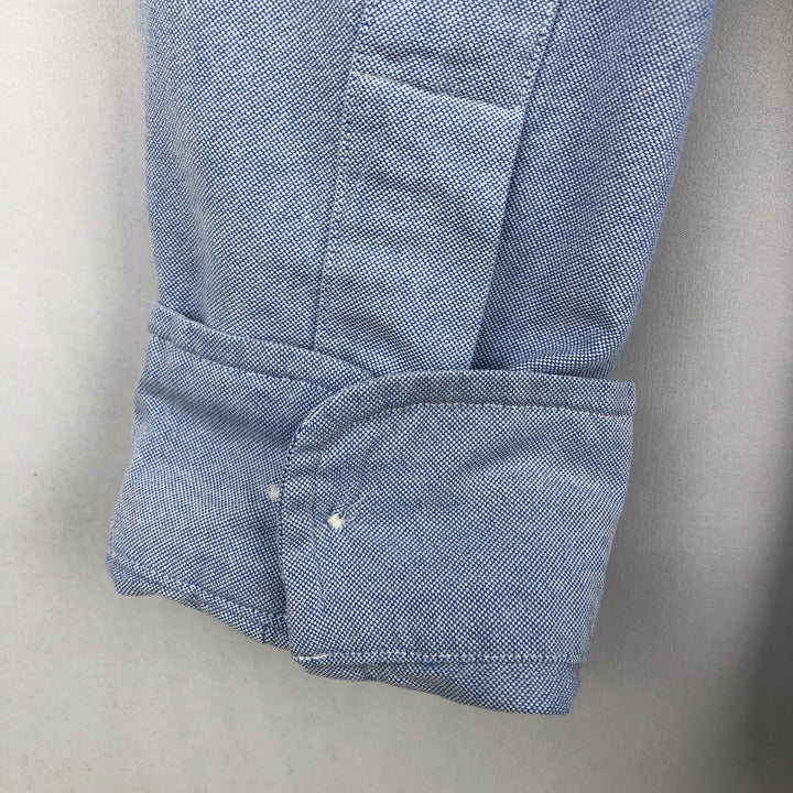 Ralph Lauren Classic Fit Long Sleeve Button Down Shirt Men's XXL cotton Blue type light blue Vintage Second Hand