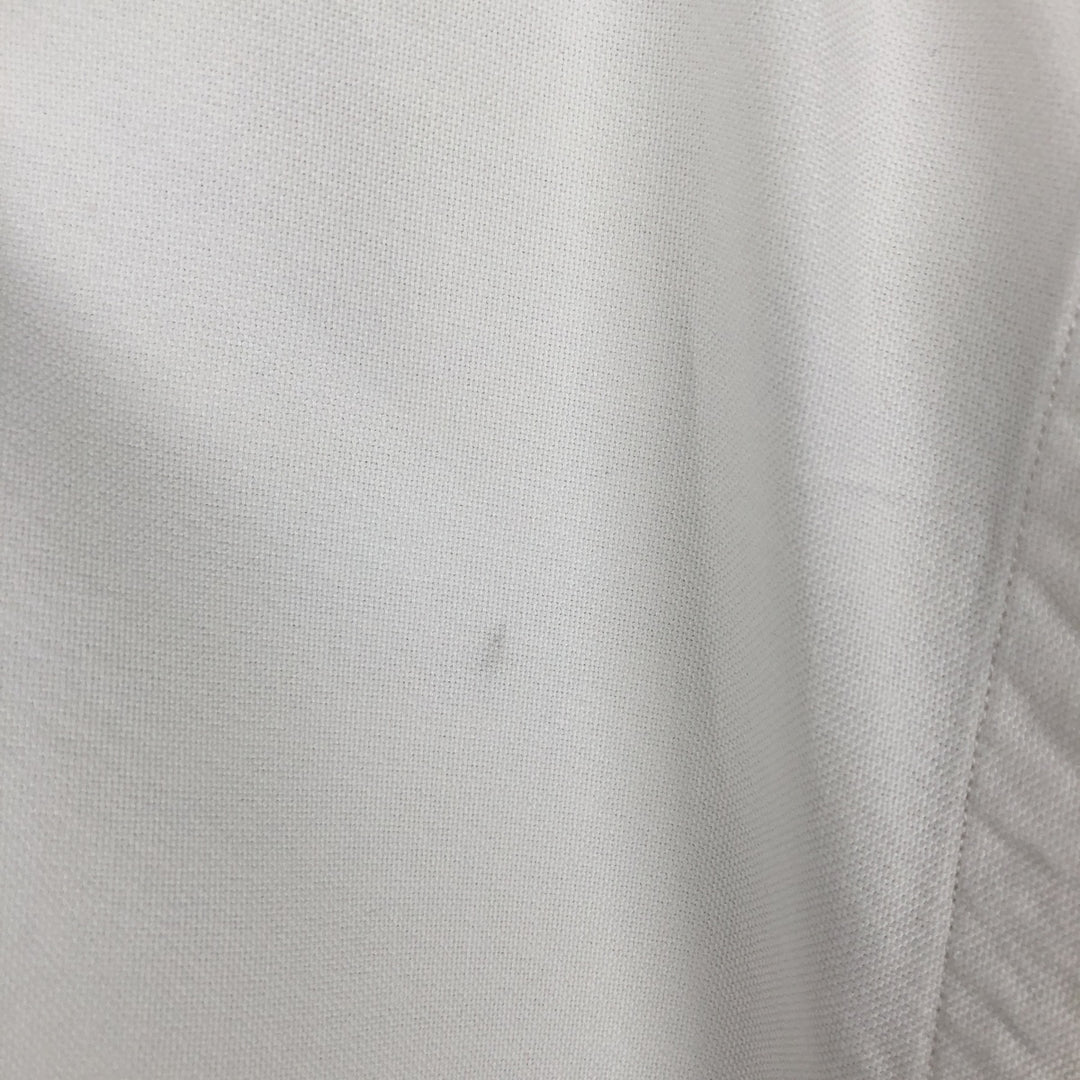 Ralph Lauren long sleeve button down shirt, men's size L cotton white type Vintage Second Hand