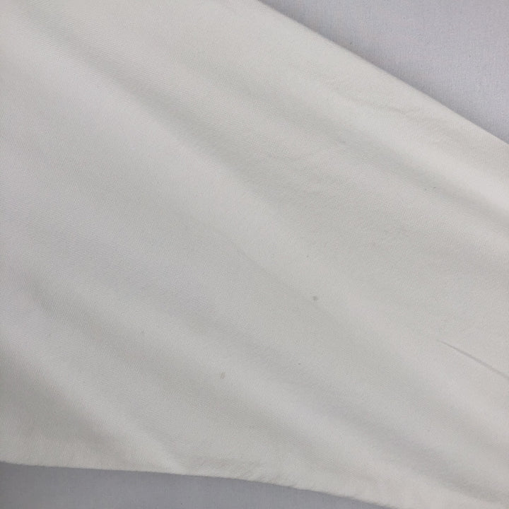 Ralph Lauren long sleeve button down shirt, men's size L cotton white type Vintage Second Hand