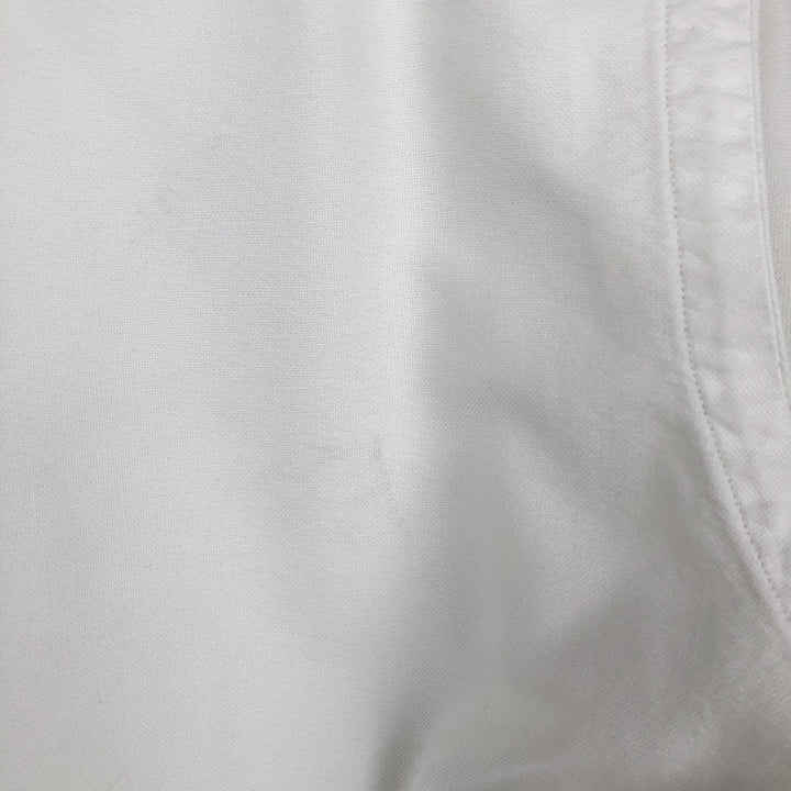 Ralph Lauren long sleeve button down shirt, men's size L cotton white type Vintage Second Hand