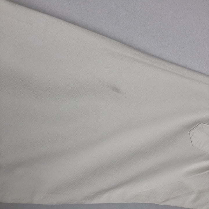 Ralph Lauren long sleeve button down shirt, men's size L cotton white type Vintage Second Hand