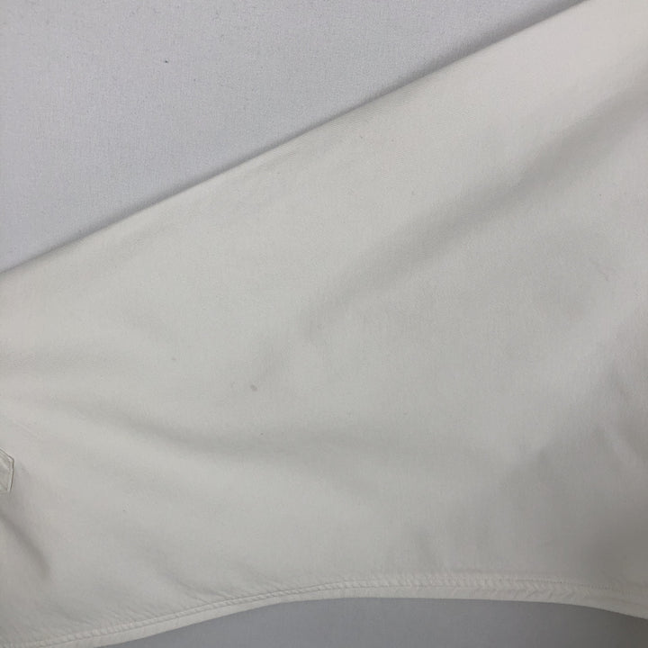 Ralph Lauren long sleeve button down shirt, men's size L cotton white type Vintage Second Hand