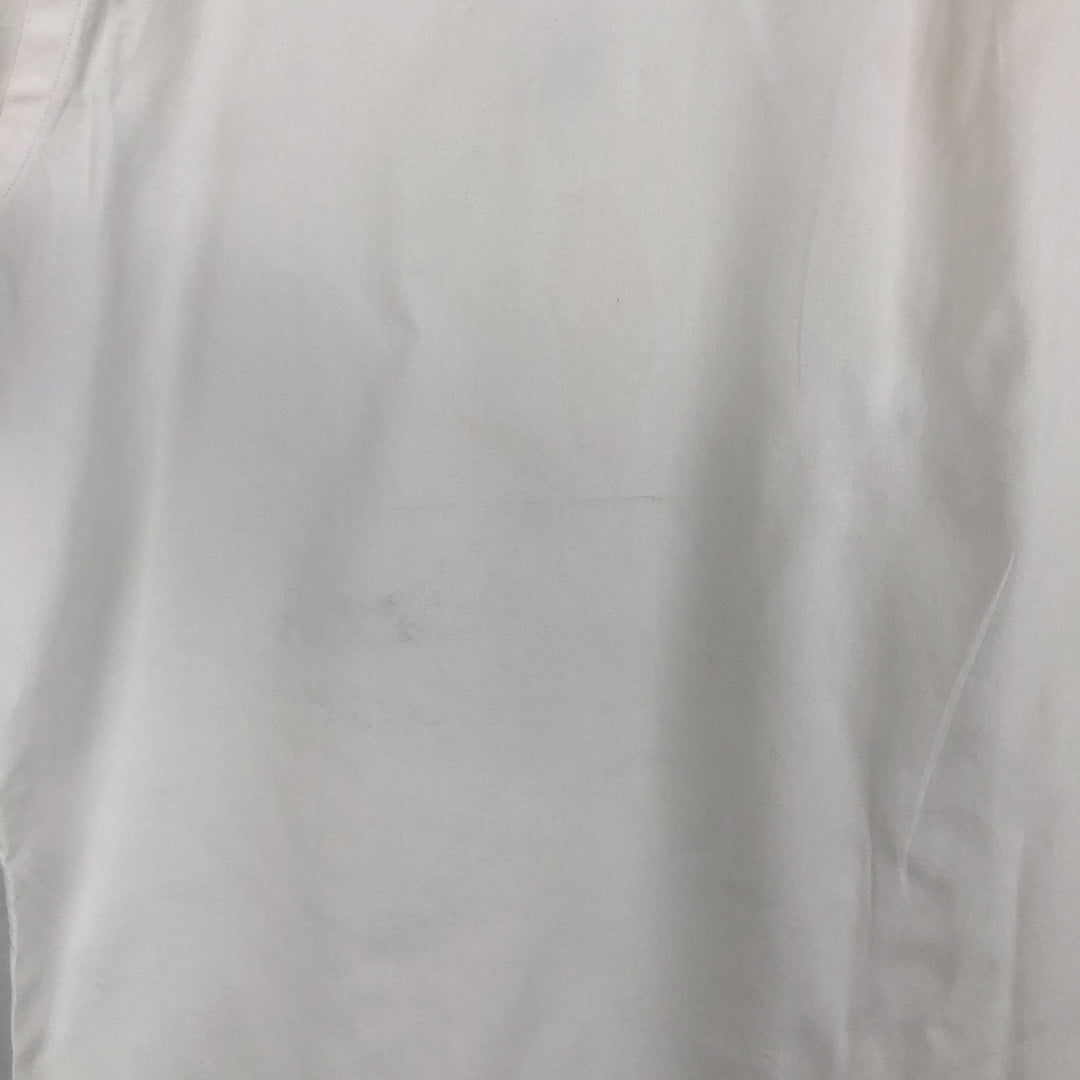 Ralph Lauren Classic Fit Long Sleeve Button Down Shirt Men's XL cotton pale white type Vintage Second Hand