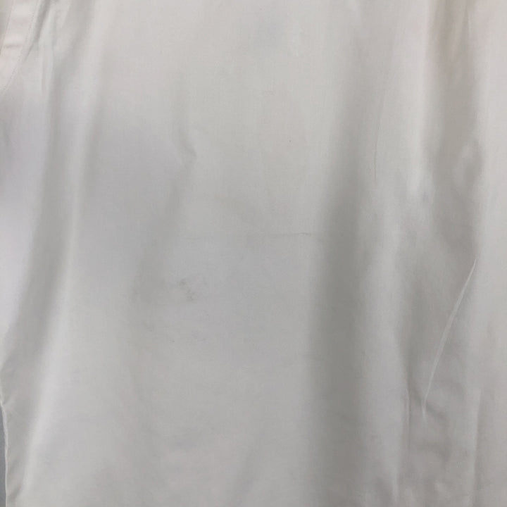 Ralph Lauren Classic Fit Long Sleeve Button Down Shirt Men's XL cotton pale white type Vintage Second Hand