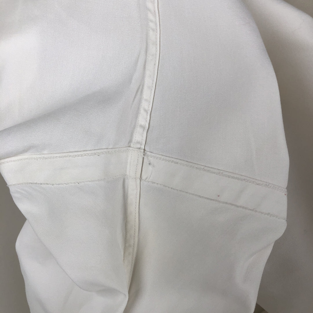 Ralph Lauren Classic Fit Long Sleeve Button Down Shirt Men's XL cotton pale white type Vintage Second Hand