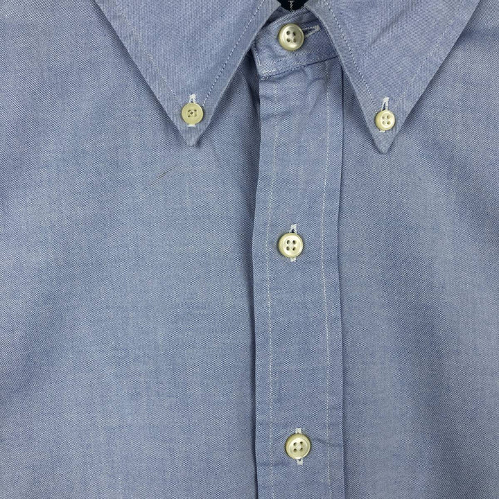 Ralph Lauren Classic Fit Long Sleeve Button Down Shirt, Men's Size L cotton Blue type light blue Vintage Second Hand