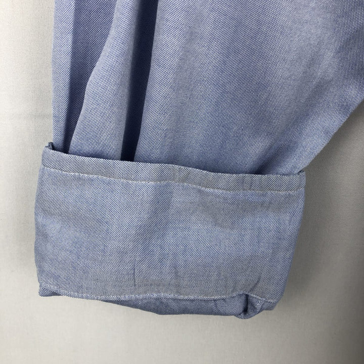 Ralph Lauren Classic Fit Long Sleeve Button Down Shirt, Men's Size L cotton Blue type light blue Vintage Second Hand