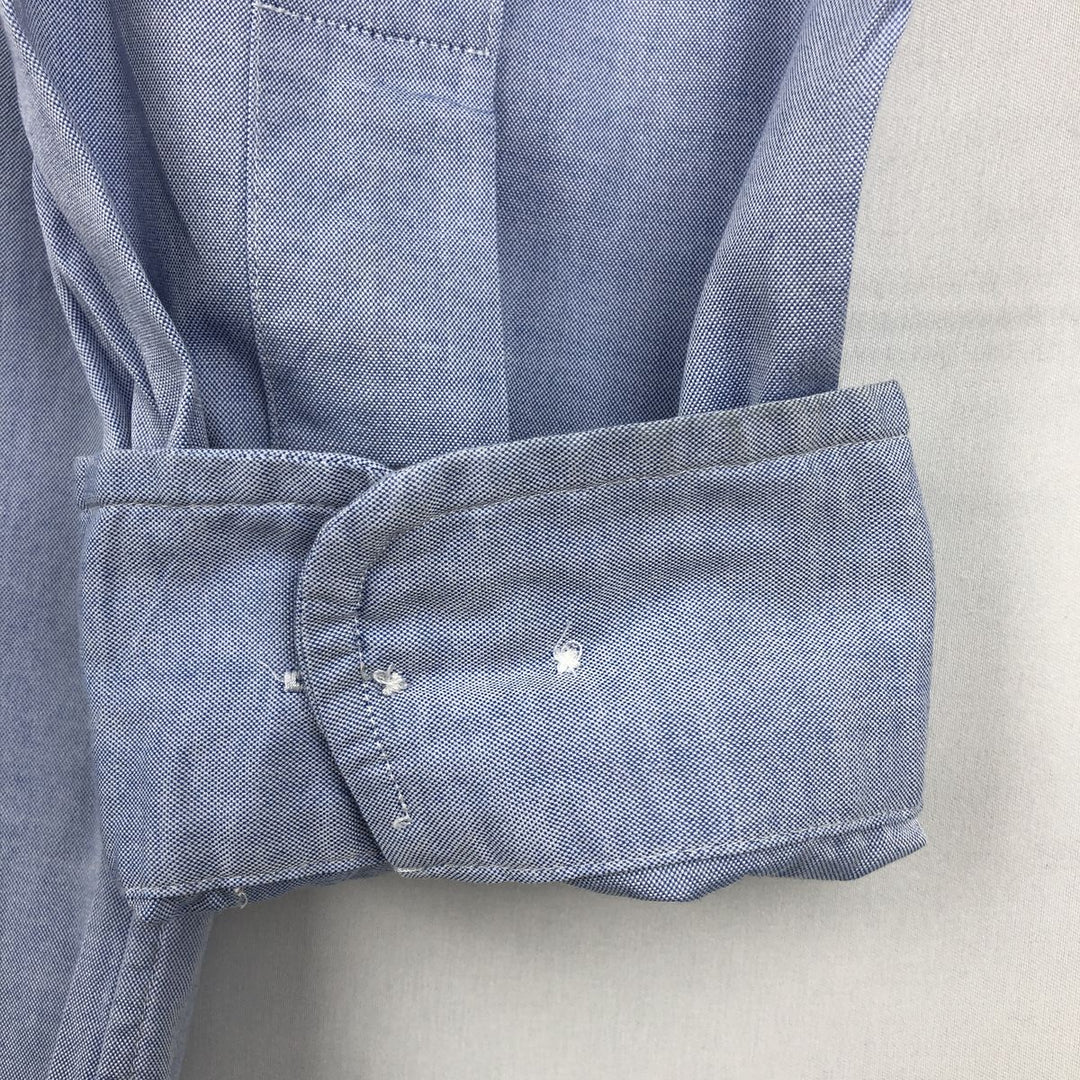 Ralph Lauren Classic Fit Long Sleeve Button Down Shirt, Men's Size L cotton Blue type light blue Vintage Second Hand