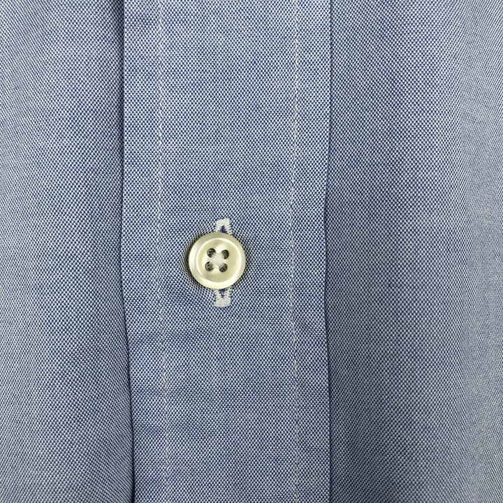 Ralph Lauren Classic Fit long sleeve button down shirt, men's size M cotton Blue type light blue Vintage Second Hand