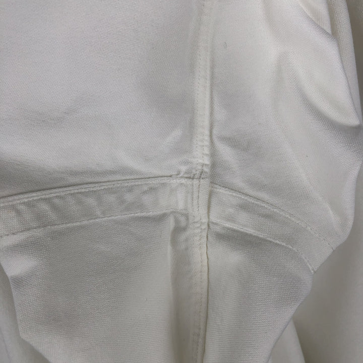 Ralph Lauren long sleeve button down shirt, men's size L cotton white type Vintage Second Hand