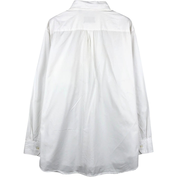Ralph Lauren Chaps long-sleeved button-down shirt, men's size XL cotton white type Vintage Second Hand