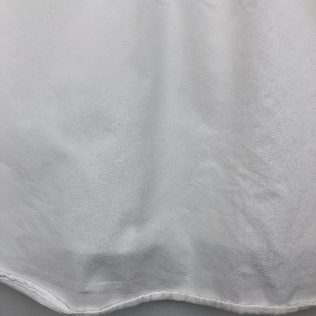 Ralph Lauren Chaps long-sleeved button-down shirt, men's size XL cotton white type Vintage Second Hand