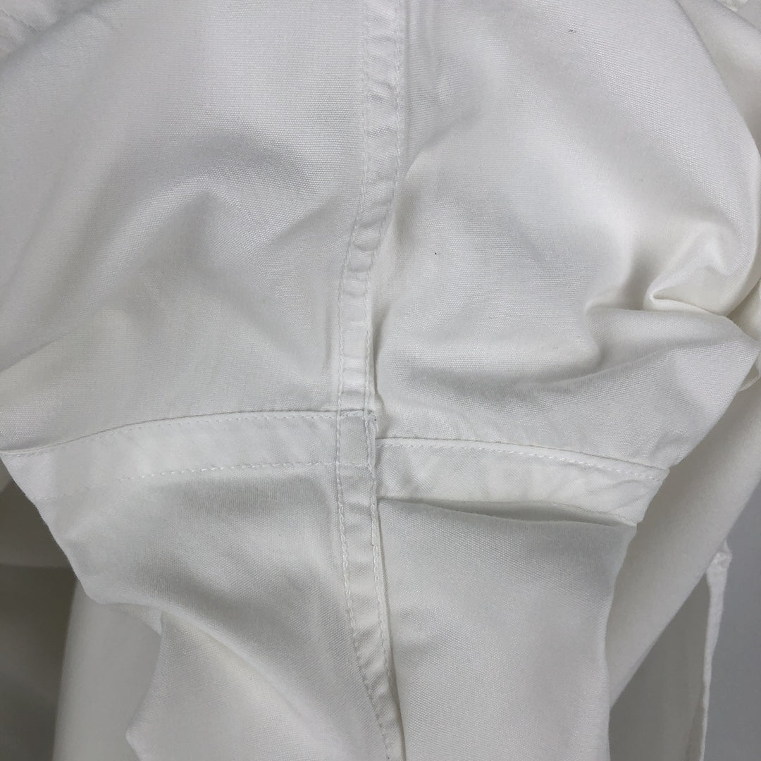 Ralph Lauren Chaps long-sleeved button-down shirt, men's size XL cotton white type Vintage Second Hand