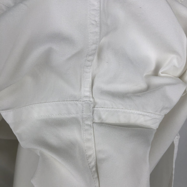 Ralph Lauren Chaps long-sleeved button-down shirt, men's size XL cotton white type Vintage Second Hand
