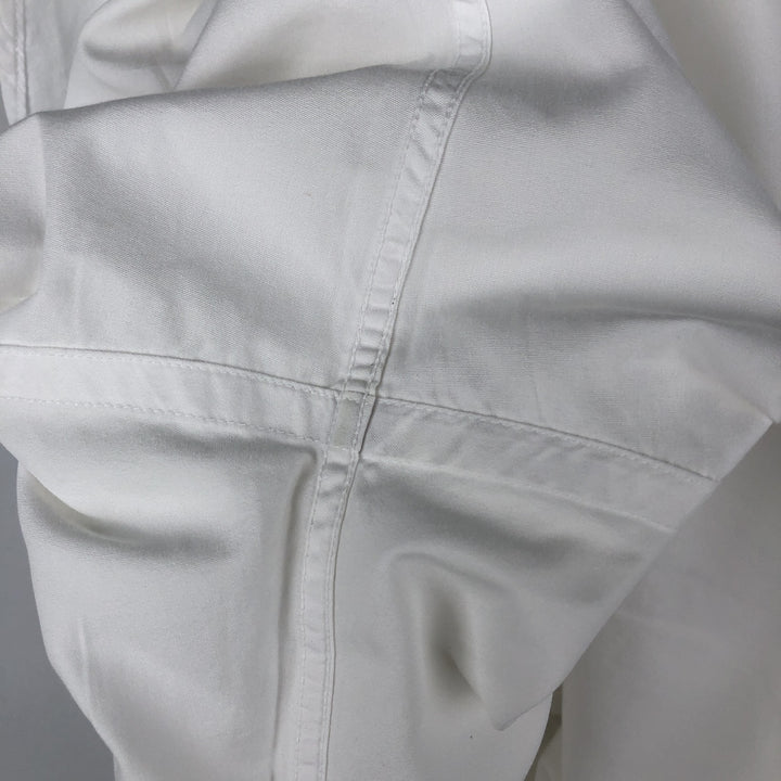 Ralph Lauren Chaps long-sleeved button-down shirt, men's size XL cotton white type Vintage Second Hand