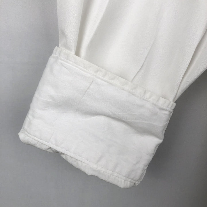 Ralph Lauren Chaps long-sleeved button-down shirt, men's size XL cotton white type Vintage Second Hand
