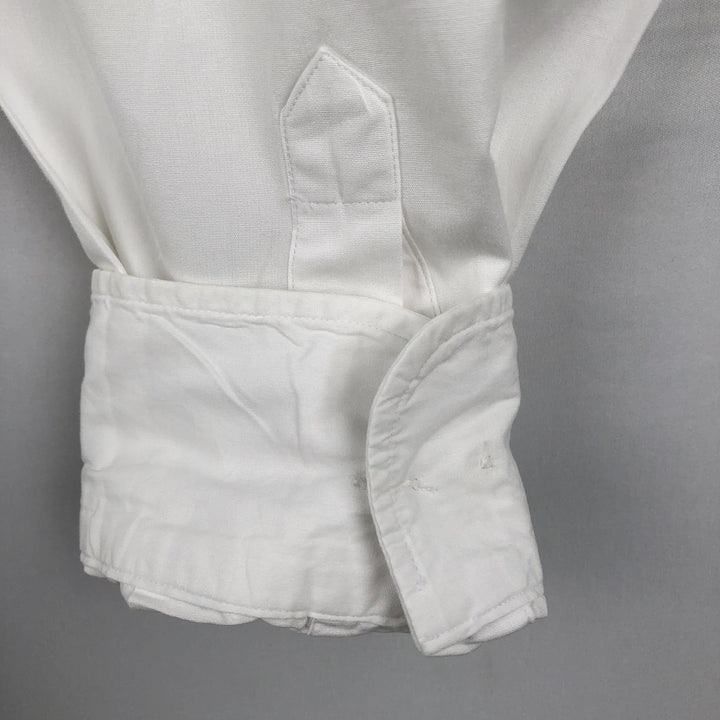 Ralph Lauren Chaps long-sleeved button-down shirt, men's size XL cotton white type Vintage Second Hand